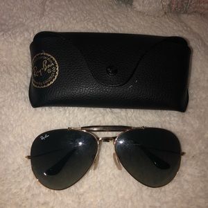 RAY BAN outdoorsman craft aviators (Havana)